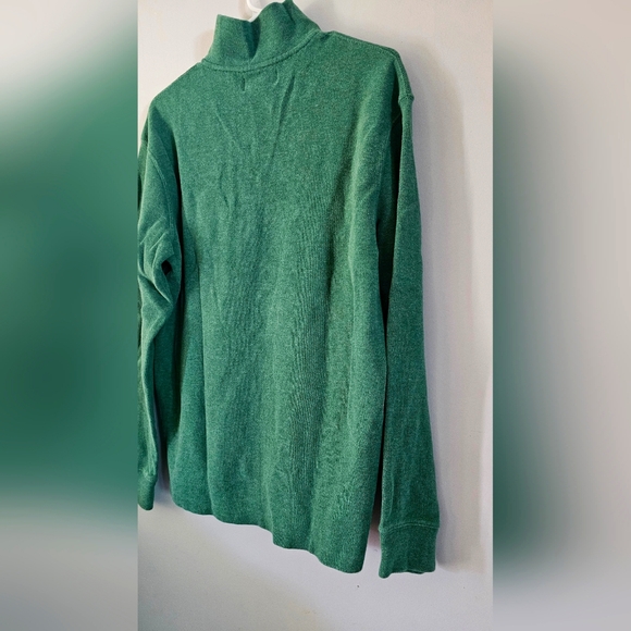 Mens sweater size Medium Ralph Lauren shirt Medium green - Picture 5 of 6